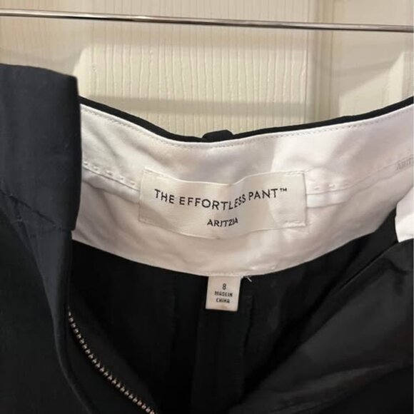 Aritzia effortless black pants size 6 - Picture 2 of 2